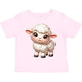 thumbnail image 3 of Inktastic Cute Fluffy Lamb Boys or Girls Toddler T-Shirt, 3 of 5