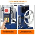thumbnail image 2 of Homhougo—Electric Wire Stripping Machine 0.06"-1.5" Copper Wire Peeler 10 Channels 10 Blades, Automatic Wire Stripper Machine with Manual Hand Cranked Industrial for Recycling Copper Wire, 2 of 7