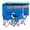 Blue, variant on WTVIDAS Double Camping Chair XL Oversized for Adults, Folding Camping Loveseat for Outdoor Lawn Beach, 2 Person Portable Padded Camping Chair Heavy Duty