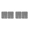 thumbnail image 3 of Worgeous 4 pcs  Car Window Shade Sticker Aluminized Film Car Windows Cling Sunshade Electrostatic Heat Insulation Film for Car Auto Back Passenger Kids, 3 of 8