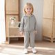 thumbnail image 1 of Conjunto de sudadera con capucha de manga larga para niñas y niños, otoño e invierno, blusas de cuello redondo y manga larga, sudadera deportiva con capucha para niños, top de poliéster para niños, 1 of 6