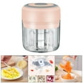 thumbnail image 4 of Procesador de Alimentos Portátil Sunnimix 250ml Cortador de Ajo Eléctrico, 4 of 8
