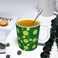 thumbnail image 5 of Yiaed Tennis Balls Print Ceramics Coffee,Large Handle Design,Extra Large Tea and Coffee Cup for Office and Home Mugs, 5 of 6