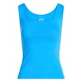 thumbnail image 3 of Scoop Women’s Square Neck Tank Top, Sizes XS-XXL, 3 of 5