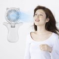 thumbnail image 3 of Ventilador portátil ajustable de ángulo 3 velocidades de viento Mini ventilador eléctrico de bajo ruido Dispositivo de enfriamiento de verano Inevent HA6980-01B, 3 of 6