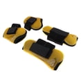 thumbnail image 1 of 2 Paires de Bottes Fetlock pour Chevaux Bottes de Cheval en Cuir PU, Jaune, 1 of 8