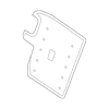 Genuine OE Nissan Seat Back Panel - 88609-9CF2E