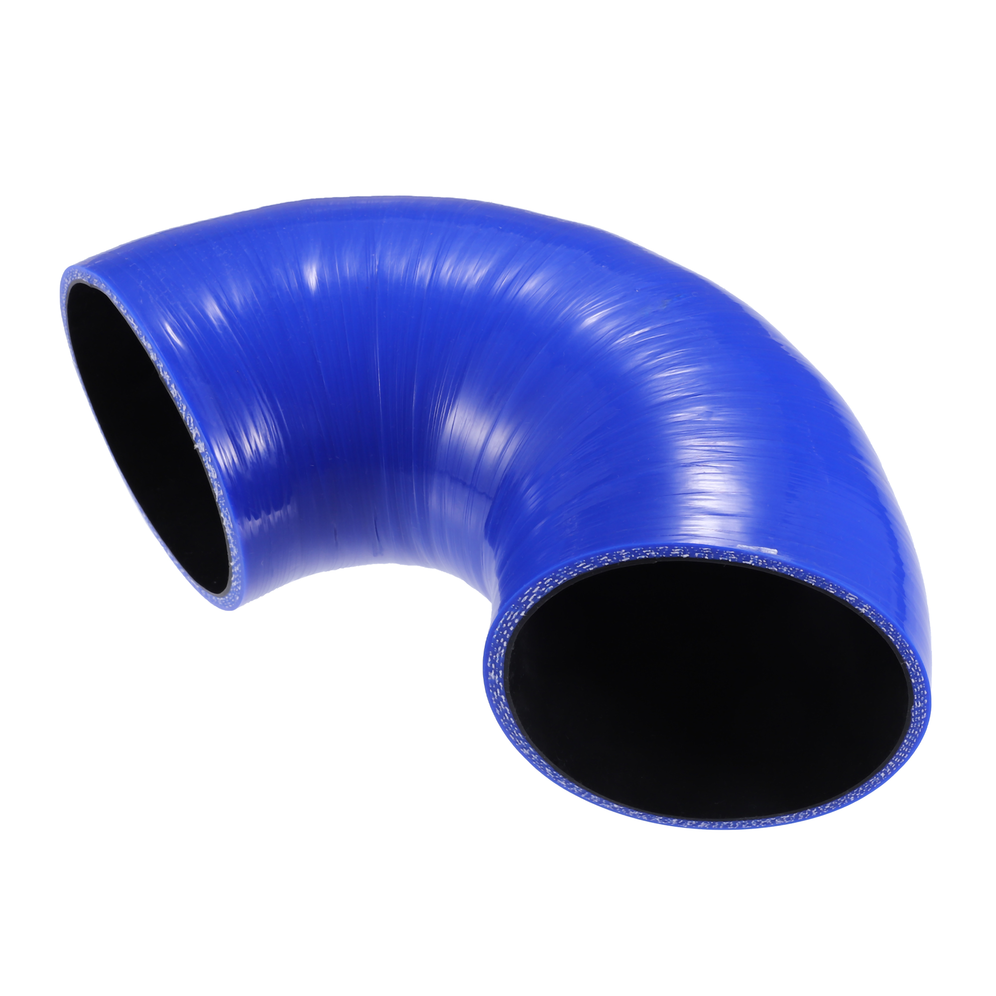 QUARKZMAN 45 Grad Silikonschlauch 40mm - Blau Für Kühlmittel & Motoröl