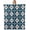 Blue-1, variant on Elegant Mandala Floral Flannel Blanket 50"x60" Watercolor Pink Flower Printed Lightweight Throw Blankets Birthday for Girls Women Office Bedroom Sofa Travel Boho Home Decorate