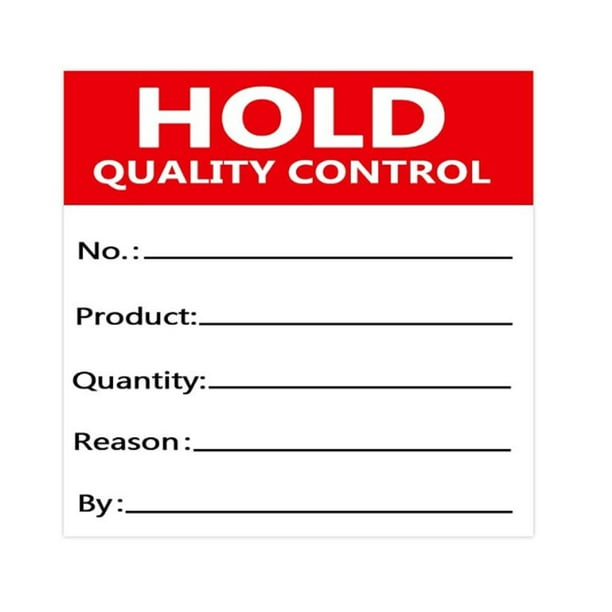Warehouse Inventory Quality Control Stickers,2”Inventory Organizer Tag,Inventory Check Label500