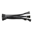 thumbnail image 4 of Cable de extensión de ventilador PWM de 2 piezas, profesional, de 4 pines, para placa base interna de PC, cable de extensión de alimentación para ventilador de caja de PC, 1 por 6, 4 of 14