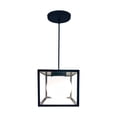 thumbnail image 2 of Lampara De Techo, Luz Ideal, Colgante Cubo 1 Luz P/cristal Blanco Opalino, 2 of 5