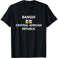 thumbnail image 2 of Bangui Central African Republic Flag City T-Shirt, 2 of 3