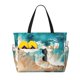 thumbnail image 1 of Fotbe Ocean Wave Crash Bolsa de Viaje para Playa - Resistente al Agua, Bolsa Tote de Gran Capacidad y Ligera con 7 Bolsillos para Mujeres y Hombres, 1 of 7