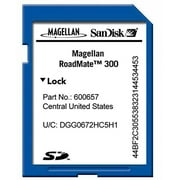 Magellan Map SD Card for RoadMate 300R (Central Region)