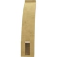 thumbnail image 4 of Ekena Millwork 3"W x 10"D x 14"H Lafayette Rough Cedar Woodgrain TimberThane Knee Brace, Primed, 4 of 6