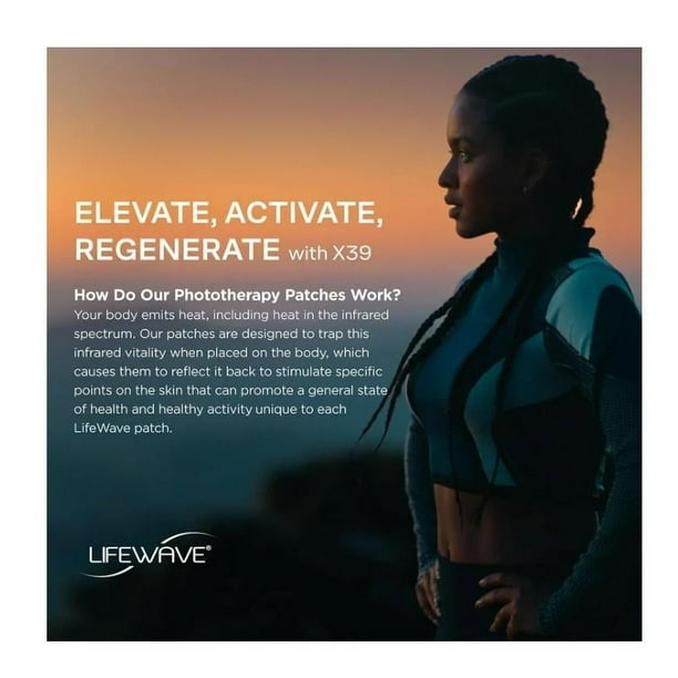 Lifewave Patch X39 - Supports Improvements of Strength and Stamina