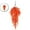 Orange, variant on Dvruxg Vine Plant Fake Ferns Artificial Plants Large Faux Hanging Plant Artificial Hanging Plants Wall Plants Fake Ivy for Room Decor Home Garden Wedding Party Indoor Outdoor Decorations