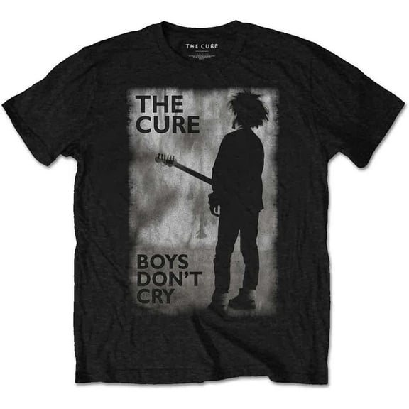 The Cure Kids T-Shirt: Boys Don't Cry Black & White (1-2 Years)