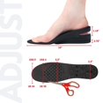 thumbnail image 2 of Plantilla para aumentar la altura, Safe Medic, 4 capas, Hell, 7 cm, negra, 2 of 7