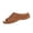 Brown, variant on Womens Wedge Sandals,Summer Beach Sandals for Women Comfortable Wedge Sandals Leather Open Toe Slides with Arch Support Ladies Dressy Flower Flat Platform Sandals for Casual Walking Outdoor Wear