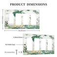 thumbnail image 5 of Sea Turtle Nautical 4 Gang Light Switch Cover Ocean Underwater Decorative Wall Plate Quad Rocker Comb Animal Unique GFCI Electrical Faceplate for Home Decor, 5 of 5