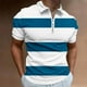 thumbnail image 5 of Camisetas de Manga Larga para Hombres Casual Impreso Girar Abajo Cuello Cremallera Camiseta, Ligera Blusa de Algodón de Imitación para el Hogar, Diario Y Cuatro Estaciones de Uso, 5 of 5