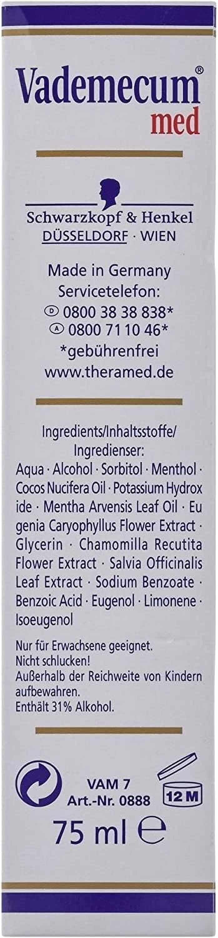 Vademecum Med Mouthwash Concentrate