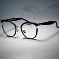 thumbnail image 4 of Women's Cat Eye Optical Frames Fashion Metal Prescription Eyewear, 4 of 4