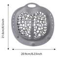 thumbnail image 3 of Silicone Laundry Bag for Delicate Garments - Double Layer Deformation Proof Bag for Bras and Underwear - Safe Washing Solution for Laundry Accessories and Small Garments, 3 of 4