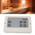 thumbnail image 4 of Sauna Room Temperature Controller, External Digital Sauna Stove Temperature Controller, Wall Mount Wet Steam Generator Controller for SAB, SAD, HV Series 3-27KW Sauna Heater, 4 of 7
