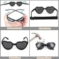 thumbnail image 6 of Baby Sunglasses with Strap Adjustable, Heart Shaped UV Protection Polarized Flexible Sunglasses for Toddler Infant Age 0-36 Months 0-3 Years, 6 of 7