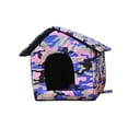 thumbnail image 4 of Casa cueva plegable Fernando nido para gatos desmontable cama para dormir para perros y gatos pequeños M, 4 of 8