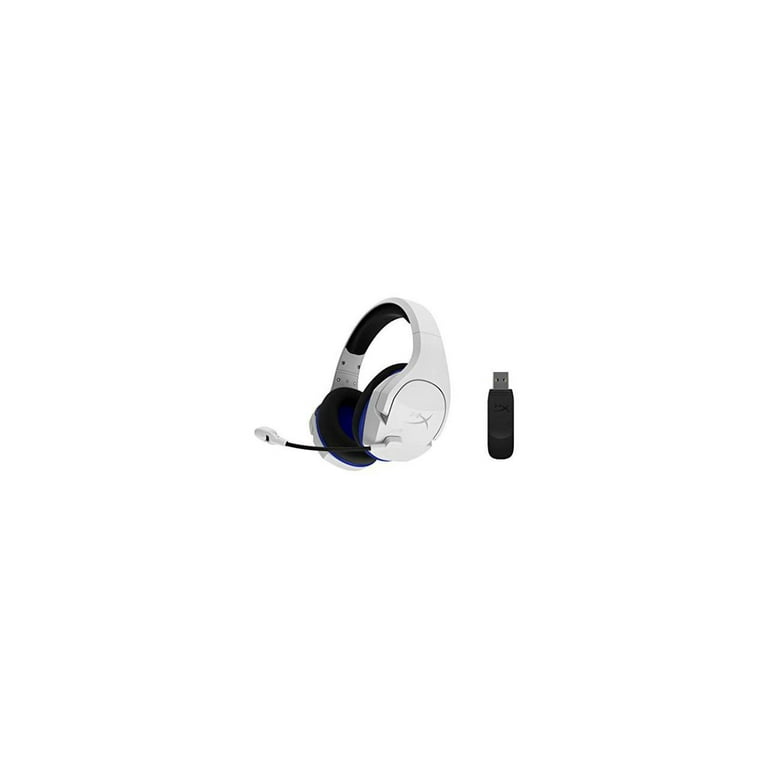 White Wireless HyperX Gaming Cloud Core PS Headset Stinger -