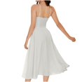 thumbnail image 4 of FcBaudy Camisole Sans Manches Robe Col en V, Robes d'Été pour Femmes, Robes de Mode pour Femmes Robe à Bretelles Colorées Col en V Robe pour Femmes, 4 of 4