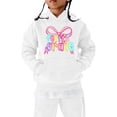 thumbnail image 3 of YunPes Back to School Hooded Sweatshirt for Girls Oversized Long Sleeve Pullovers Fourth Grade First Day of School Fall Winter Cute Clothes, 3 of 8