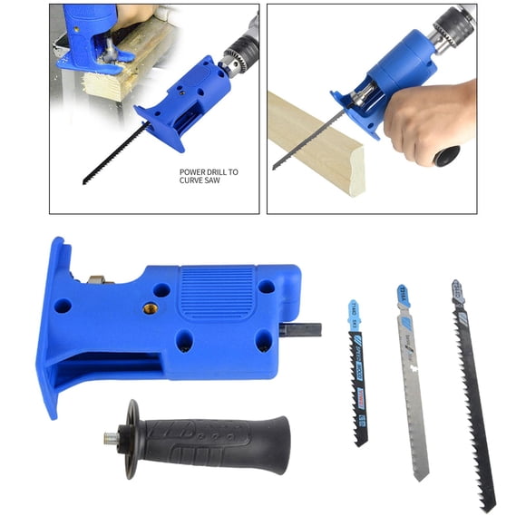Taladro eléctrico DYNWAVEMX compacto azul Convertidor de taladro eléctrico