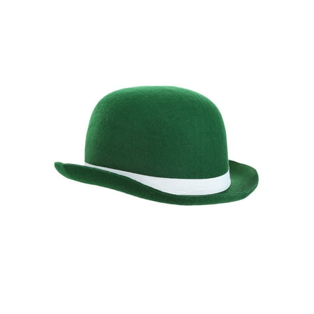 green derby hat