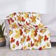 thumbnail image 3 of Fotbe Autumn Leaves 1 Manta de Franela con Estampado, Manta Ultrasuave para Cama, Sofá, Auto, Hipoalergénica y Antibolitas-40"x30", 3 of 6