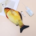 thumbnail image 5 of 3D Moving Dancing Simulation Fish Cat Toys Floppy Fish Interactive Pet Toy, 5 of 23