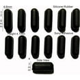 thumbnail image 2 of VATH Self Adhesive Silicone Rubber Feet 12.8mm(L) x 4.6mm(W) x 4.7mm(H) 12pcs [RB210], 2 of 2