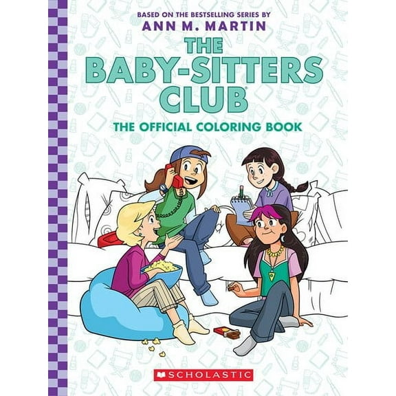 The Baby-Sitters Club: the Official Coloring Book, 96 pages (Paperback)