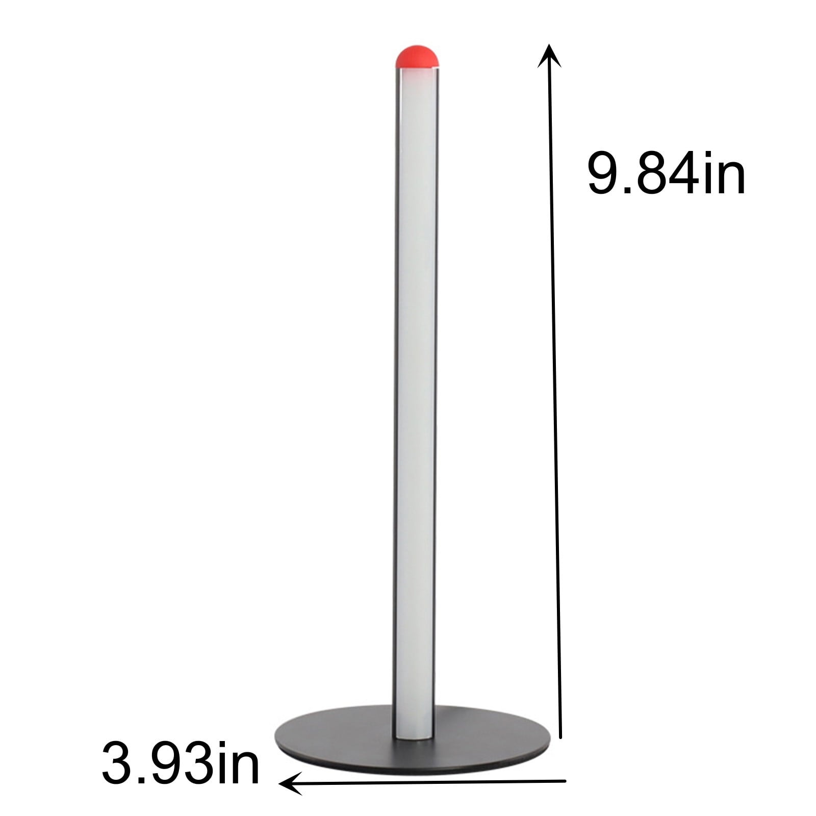 Specollect Clearance 5Pcs LED Corner Floor Lamp, 9.84in Minimalist Dimmable Sleek Light, Standing Tall Lamp for Living Room, Bedroom, Office, Warm White Light Atmosphere Lamp