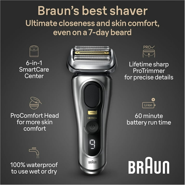 Braun 9597cc Series 9 PRO+ Electric Razor for Men - Walmart.com