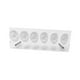 thumbnail image 3 of Herramienta perforadora de orejas de silicona suave para principiantes Organizador Soporte de maniquí estable Blanco, 3 of 9