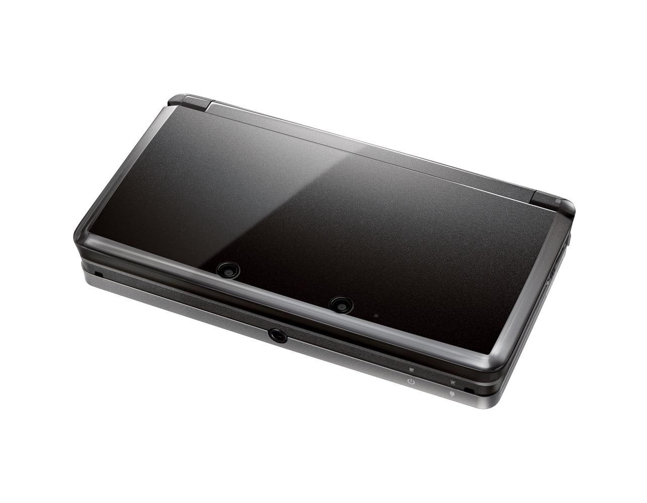 Restored Nintendo 3DS Handheld Video Game Console with Carrying Case - Cosmo Black (Refurbished)