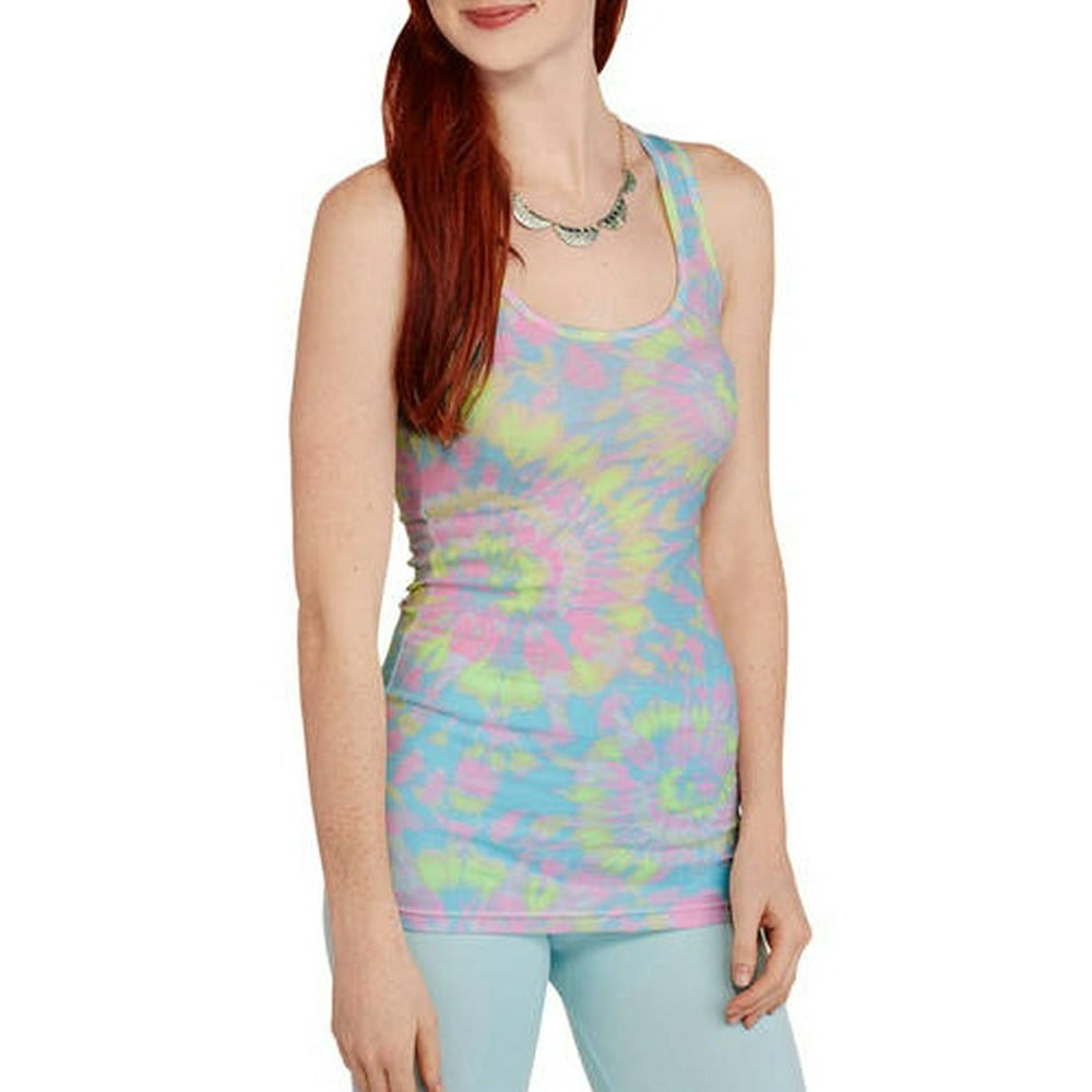 No Boundaries No Boundaries Junior 2x2 Rib Racer Back Tank Knkt Top