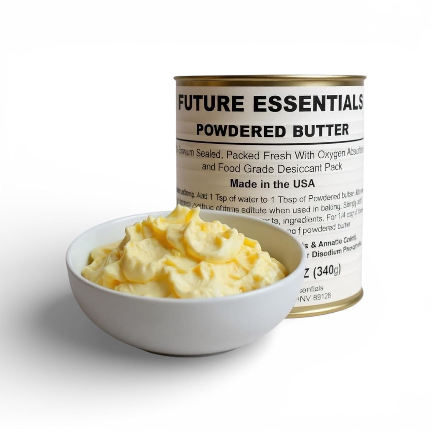 Future Essentials Powdered Butter Emergency Survival Food 6 Pack 12 oz