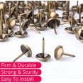 thumbnail image 4 of Tachuelas JAMW paquete de 1000 tachuelas de bronce para muebles Sencillez, 4 of 5