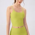 thumbnail image 2 of WREESH Womens Seamless Stretch Spaghetti Strap Camisole Tank Top Slim Fit Yoga Workout Gym Undershirt Comfortable Casual, 2 of 9